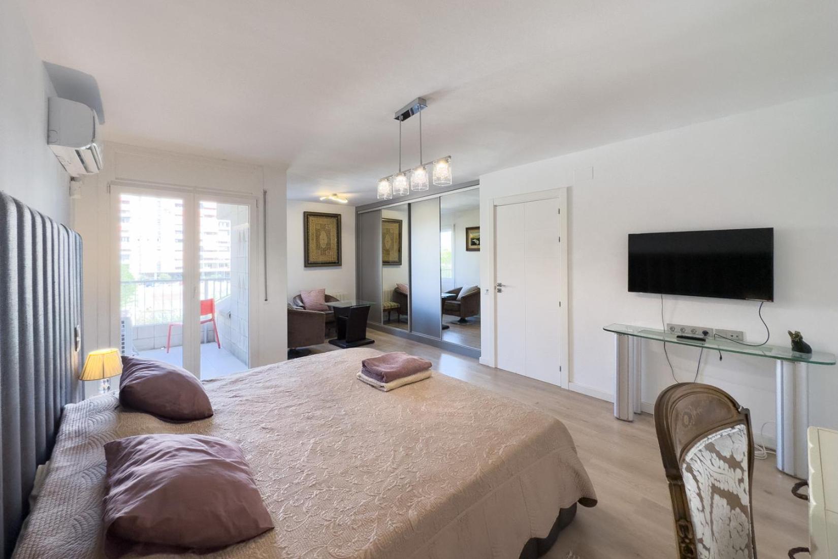 Impresionante Apartamento Delante Del Mar Vilassar De Mar Bagian luar foto