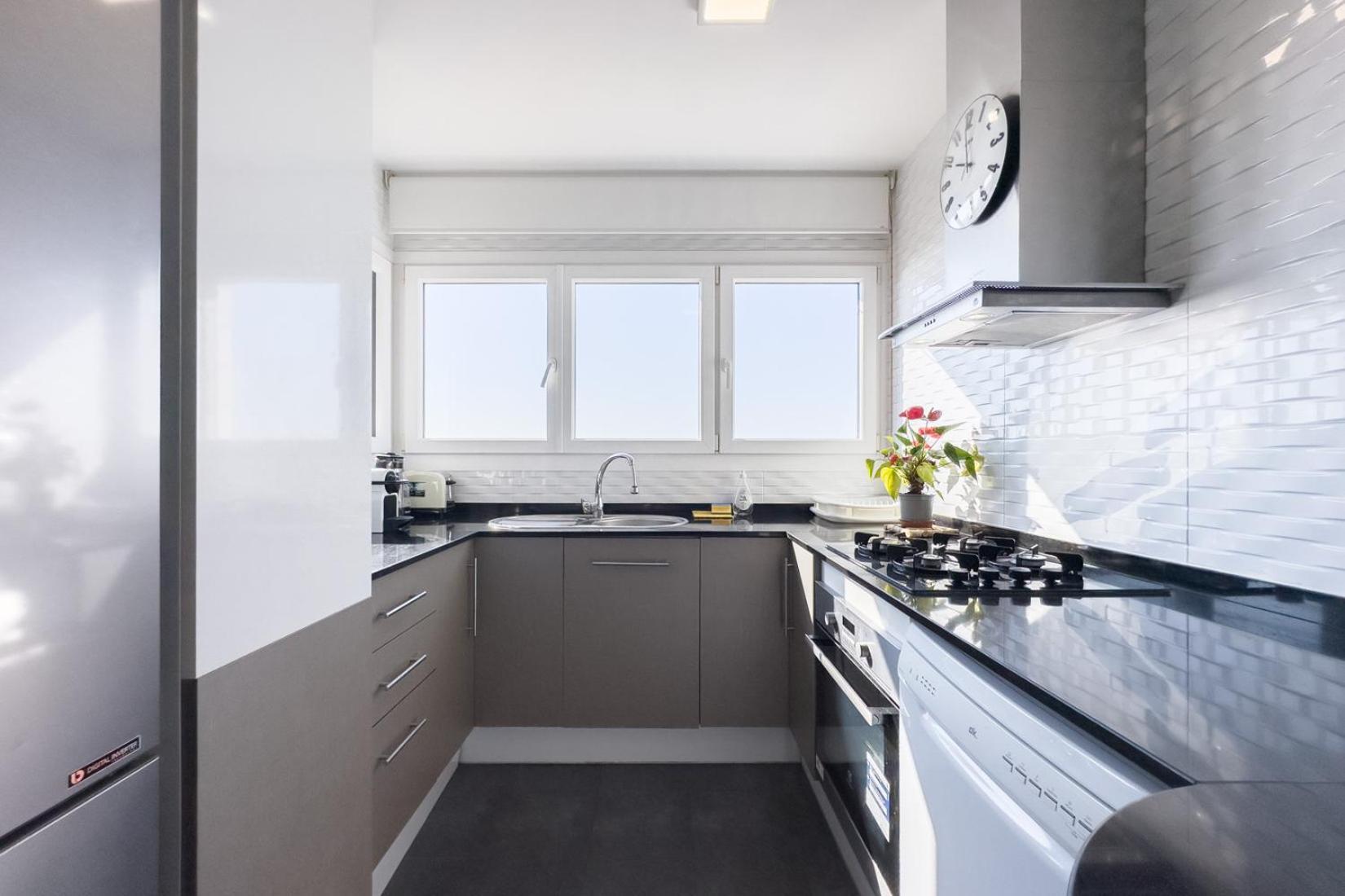 Impresionante Apartamento Delante Del Mar Vilassar De Mar Bagian luar foto